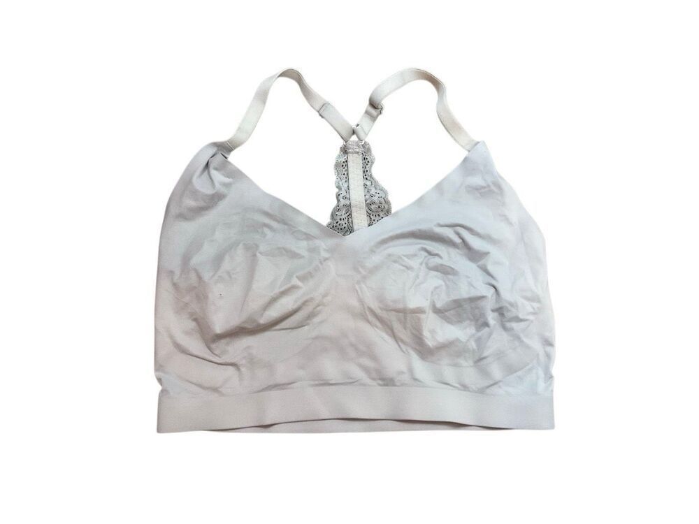 Soma light pink Enbliss Lace Racerback Bralette- size L